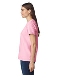 Gildan 2000L Women's Ultra Cotton T-Shirt - Light Pink - model side