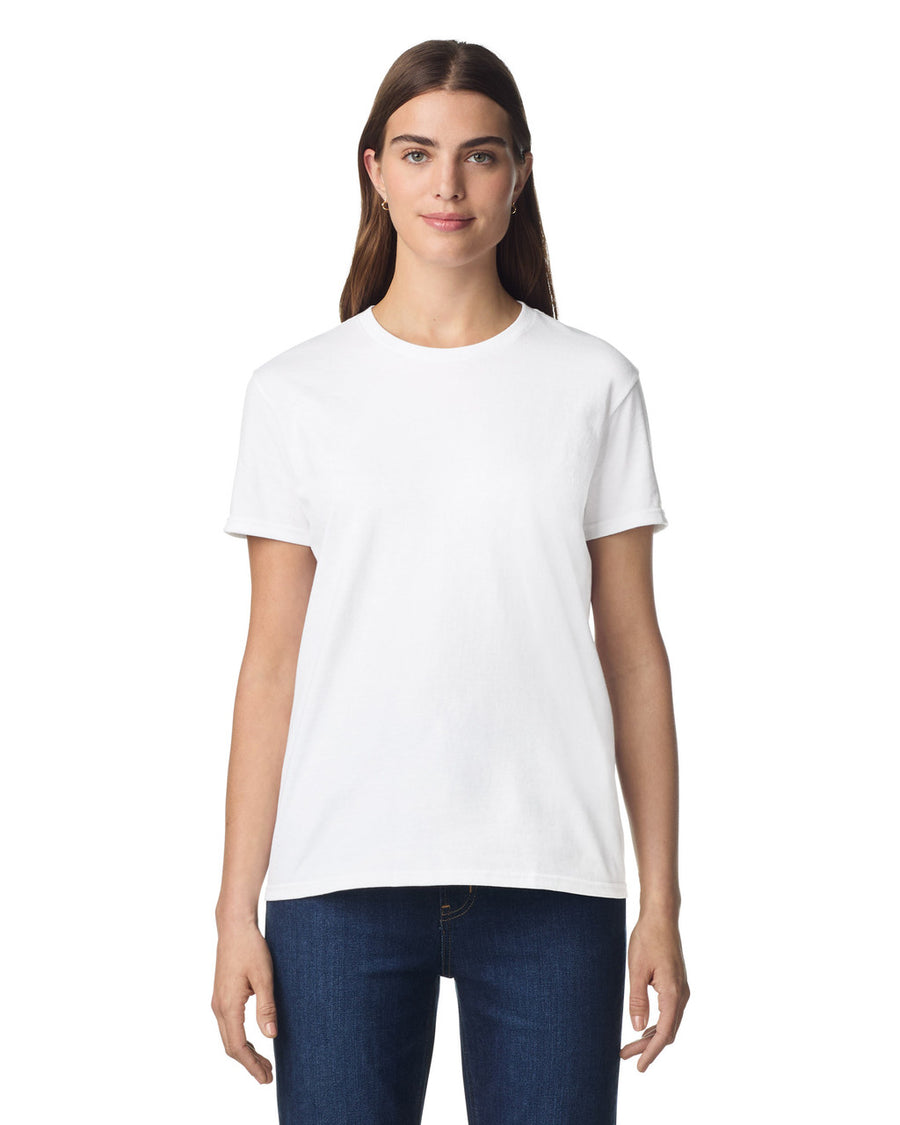 Gildan 2000L Women's Ultra Cotton T-Shirt - White - model front