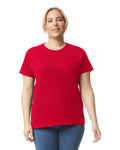 Gildan 2000L Women's Ultra Cotton T-Shirt - Red - model front