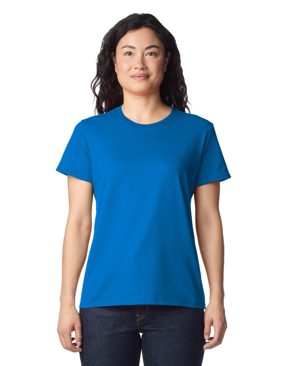 Gildan 2000L Women's Ultra Cotton T-Shirt - Royal - model front