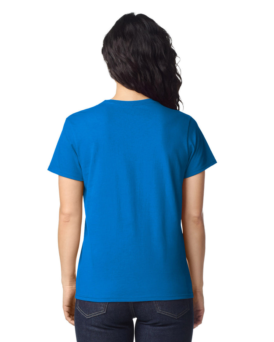 Gildan 2000L Women's Ultra Cotton T-Shirt - Royal - model back
