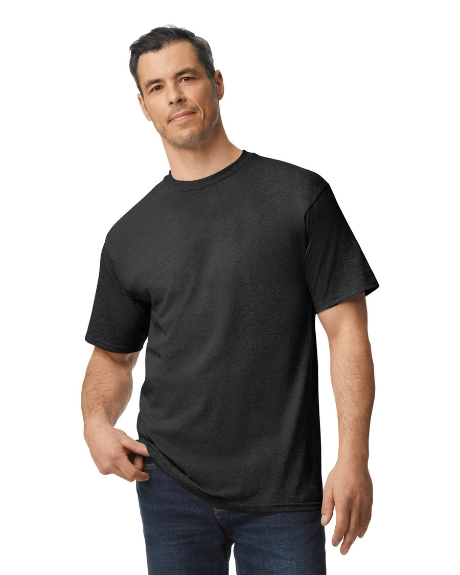 Gildan 2000T Men's Tall Ultra Cotton T-Shirt - Black - model front
