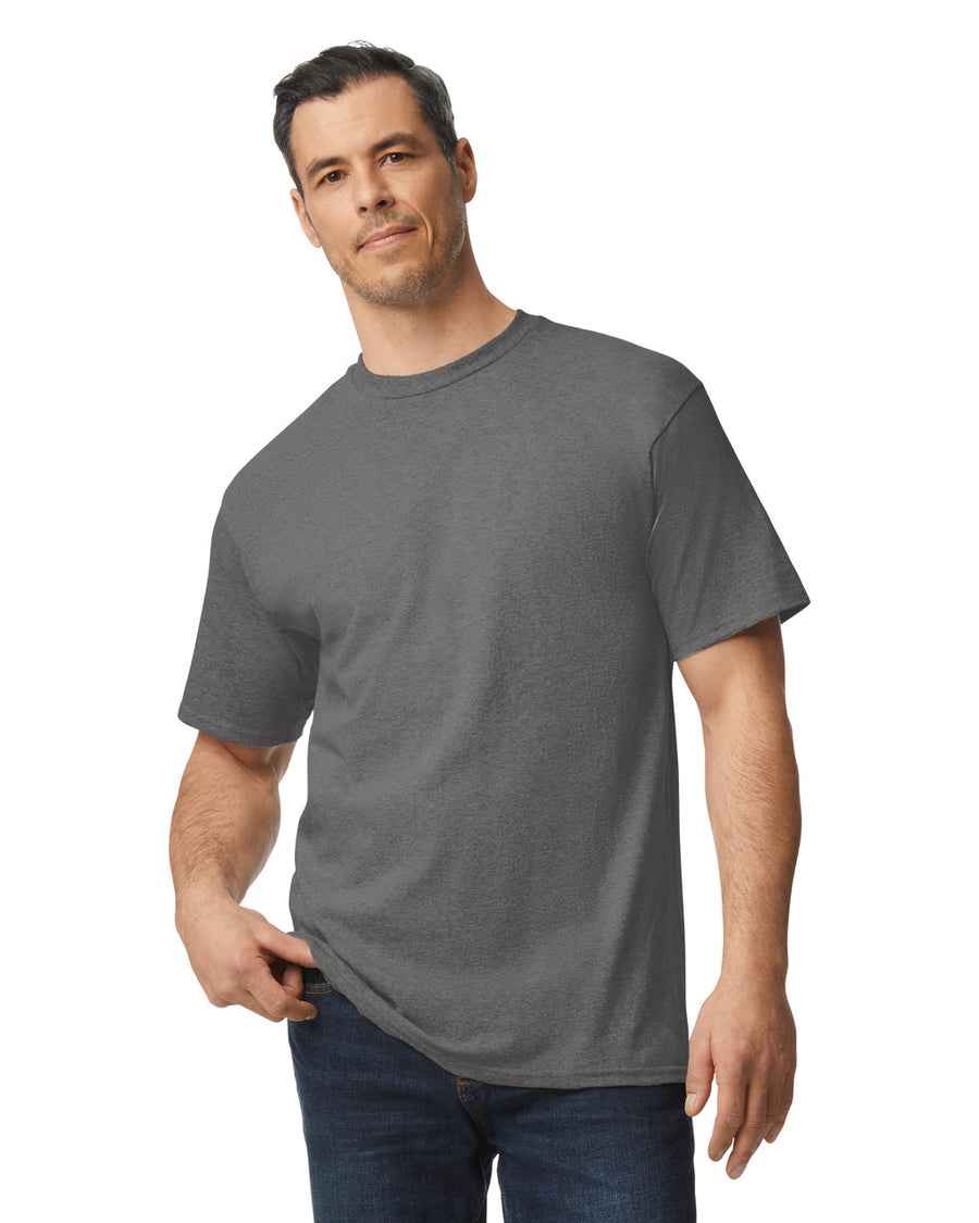 Gildan 2000T Men's Tall Ultra Cotton T-Shirt - Charcoal - model front