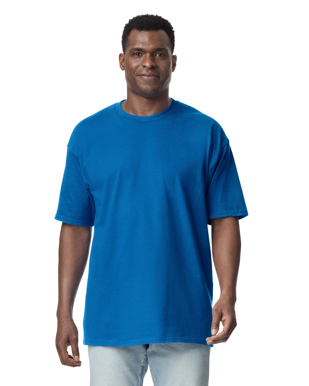 Gildan 2000T Men's Tall Ultra Cotton T-Shirt - Royal - model front