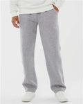 J. America 8992 Men's Premium Open-Bottom Sweatpants - Oxford - model front