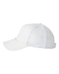 Valucap VC700 Foam Mesh-Back Trucker Cap - White/ White - side