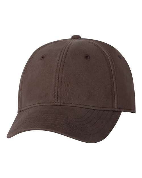 Valucap AH30 Structured Cap - Brown - front