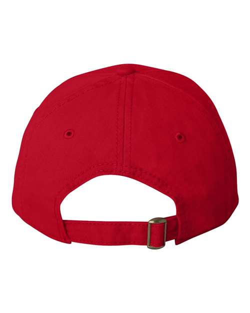 Valucap AH30 Structured Cap - Red - back