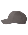 Flexfit 5001 V-Flexfit Cotton Twill Cap - Grey - side