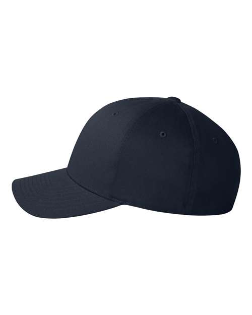 Flexfit 5001 V-Flexfit Cotton Twill Cap - Navy - side