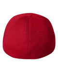 Flexfit 5001 V-Flexfit Cotton Twill Cap - Red - back