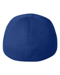Flexfit 5001 V-Flexfit Cotton Twill Cap - Royal Blue - back