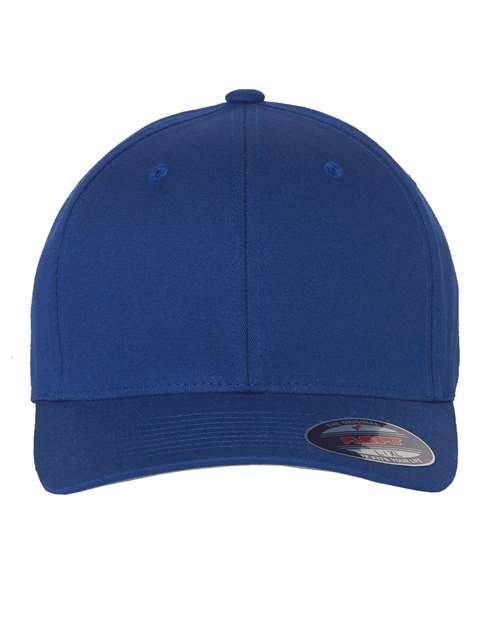 Flexfit 5001 V-Flexfit Cotton Twill Cap - Royal Blue - front