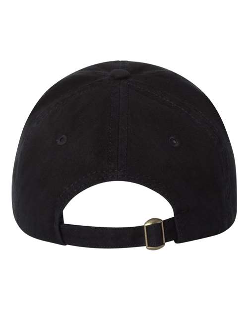 Valucap AH35 Unstructured Cap - Black - back
