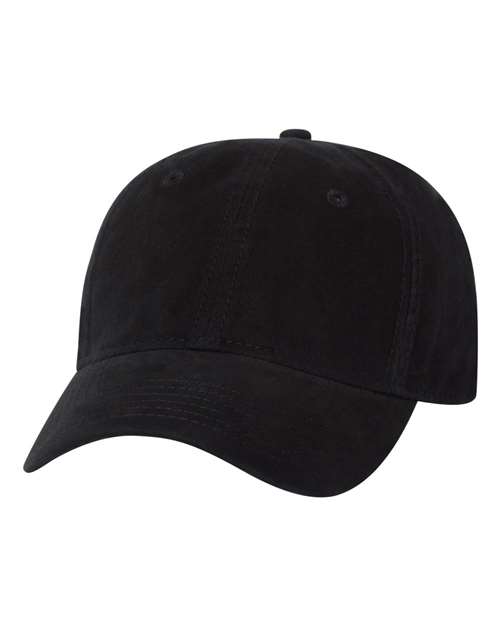 Valucap AH35 Unstructured Cap - Black - front