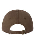 Valucap AH35 Unstructured Cap - Brown - back