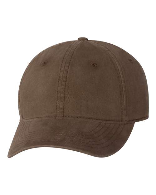 Valucap AH35 Unstructured Cap - Brown - front