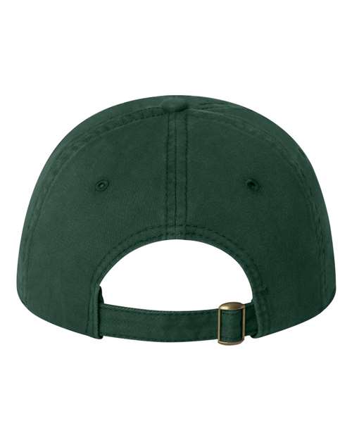 Valucap AH35 Unstructured Cap - Dark Green - back