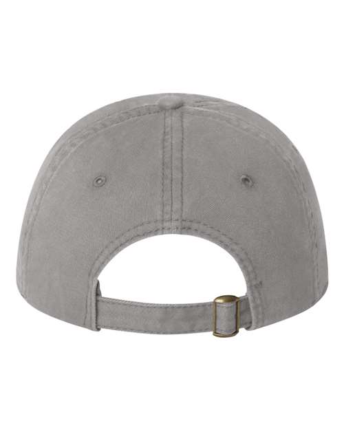 Valucap AH35 Unstructured Cap - Grey - back
