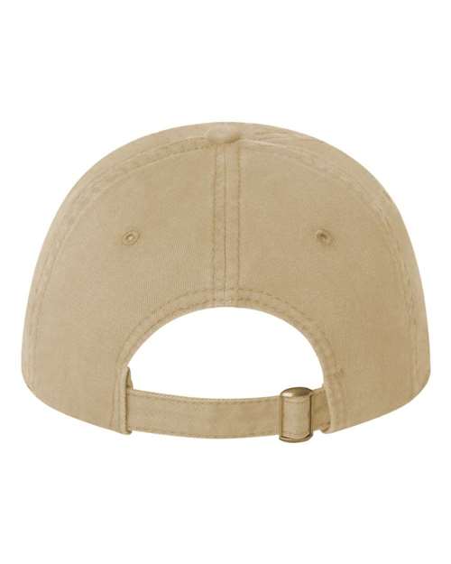 Valucap AH35 Unstructured Cap - Khaki - back