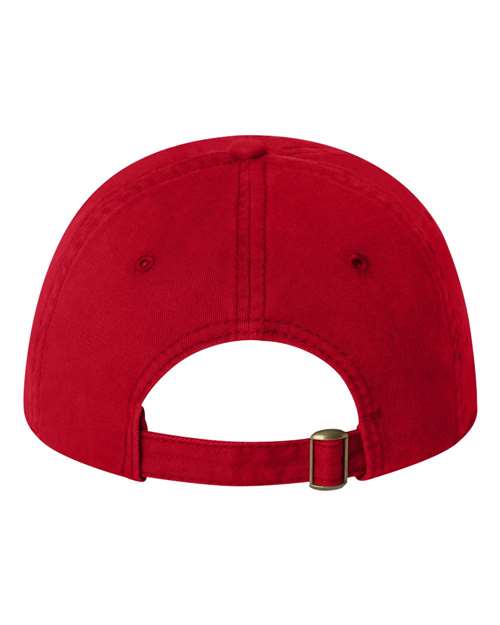 Valucap AH35 Unstructured Cap - Red - back