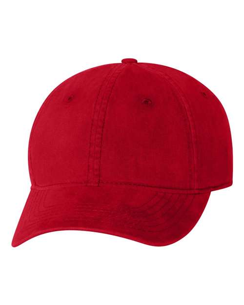 Valucap AH35 Unstructured Cap - Red - front