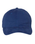 Valucap AH35 Unstructured Cap - Royal Blue - front