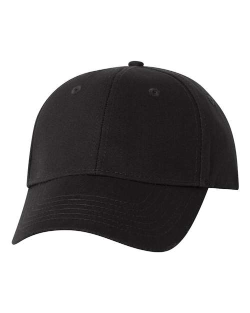 Valucap VC600 Chino Cap - Black - front