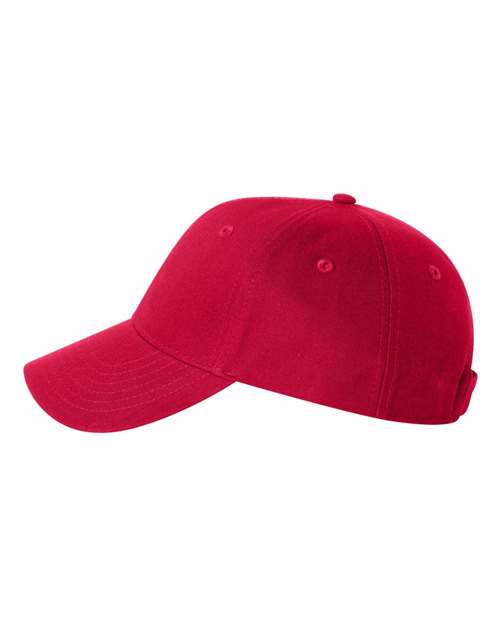 Valucap VC600 Chino Cap - Red - side