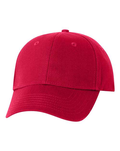 Valucap VC600 Chino Cap - Red - front