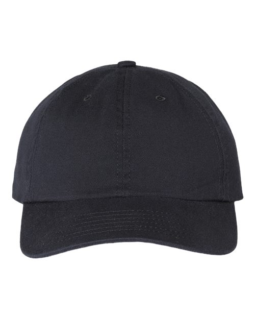 Classic Caps USA200 USA-Made Dad Hat - Black - front