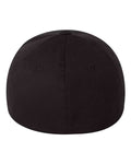 Flexfit 6277 Cotton Blend Cap - Black - back