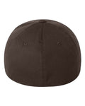Flexfit 6277 Cotton Blend Cap - Brown - back