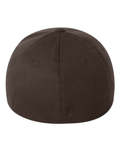 Flexfit 6277 Cotton Blend Cap - Brown - back