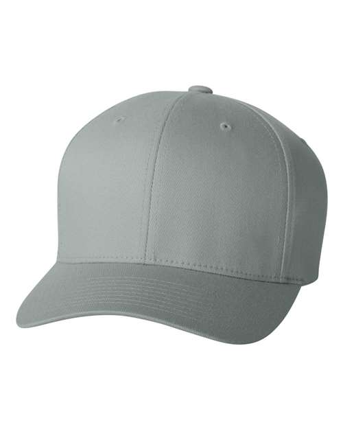 Flexfit 6277 Cotton Blend Cap - Grey - front