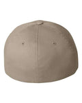 Flexfit 6277 Cotton Blend Cap - Khaki - back