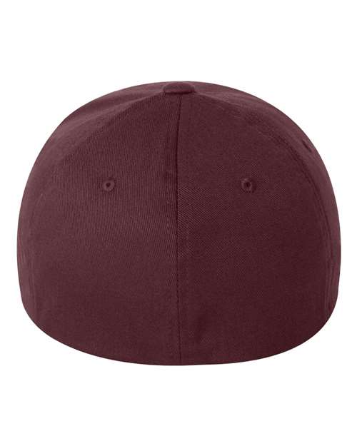 Flexfit 6277 Cotton Blend Cap - Maroon - back