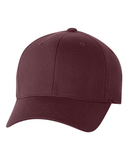 Flexfit 6277 Cotton Blend Cap - Maroon - front