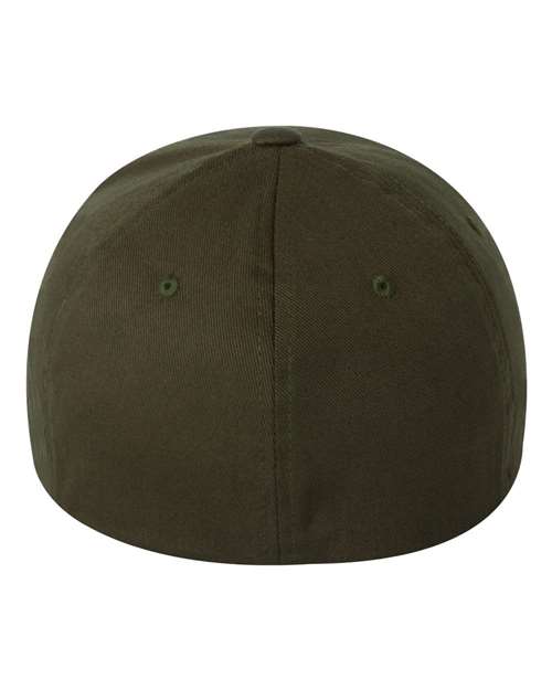 Flexfit 6277 Cotton Blend Cap - Olive - back