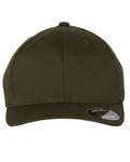 Flexfit 6277 Cotton Blend Cap - Olive - front