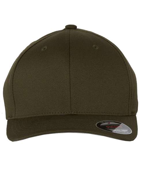 Flexfit 6277 Cotton Blend Cap - Olive - front
