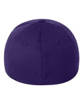 Flexfit 6277 Cotton Blend Cap - Purple - back