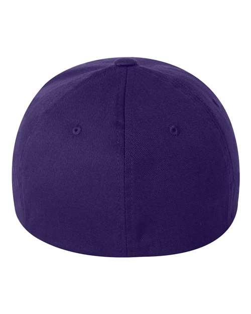 Flexfit 6277 Cotton Blend Cap - Purple - back