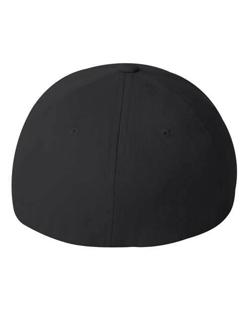 Flexfit 6477 Wool-Blend Cap - Black - back