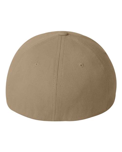 Flexfit 6477 Wool-Blend Cap - Khaki - back