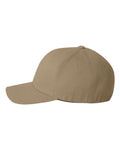 Flexfit 6477 Wool-Blend Cap - Khaki - side