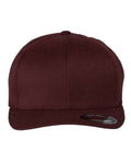 Flexfit 6477 Wool-Blend Cap - Maroon - front