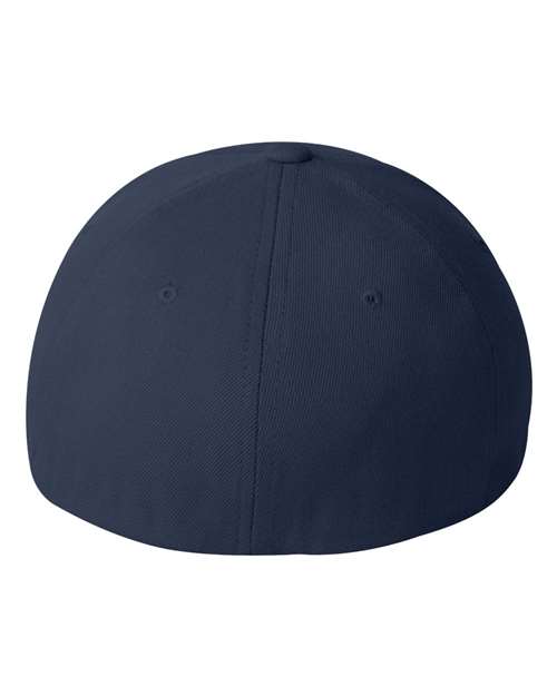 Flexfit 6477 Wool-Blend Cap - Navy - back