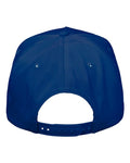 Valucap 8869 Five-Panel Twill Cap - Royal Blue - back