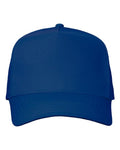Valucap 8869 Five-Panel Twill Cap - Royal Blue - front